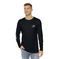 Men's Long Sleeve Shirt (AOP) Thin Blue Line